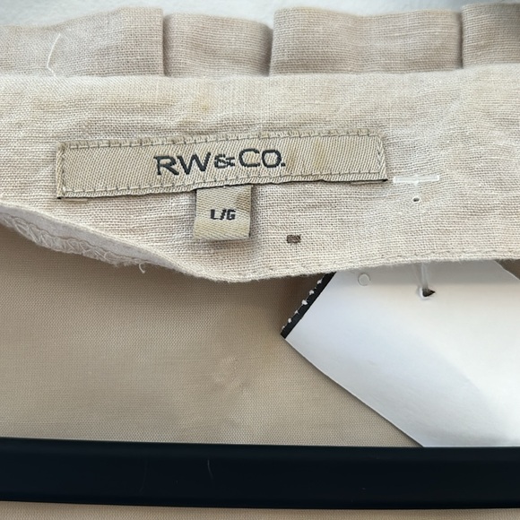 Linen Beige Dress - Picture 7 of 9